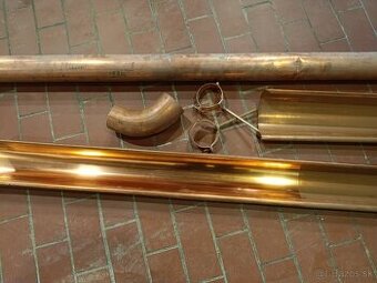 Medené klampiarske konštrukcie žľaby, rúry, doplnky 250/80