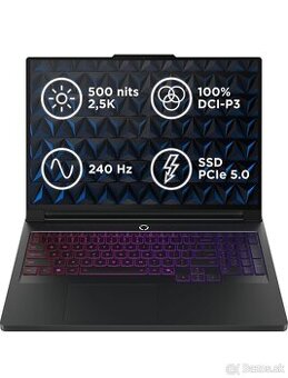 Nový: Lenovo Legion Pro 7 16IAX10H Black kovový RTX 5090