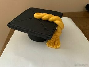 Ozdoba na tortu k promociam (marcipan)