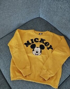 Mikina 158/164 - žltá