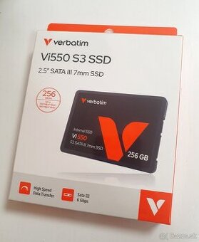 SSD Verbatim 2,5" 256GB