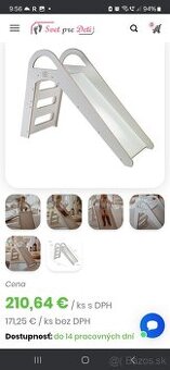 Drevená šmýkačka Misioo