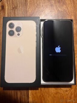 iPhone 13Pro 128GB gold krabica, kábel