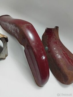 JAWA PIONIER 50 - Predná maska , blatník,bruško