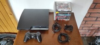 Playstation 3 slim+hry