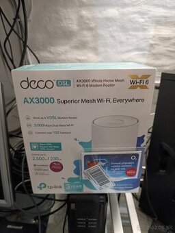 TP-Link Deco X50-DSL - VDSL Mesh WiFi 6 Modem Router
