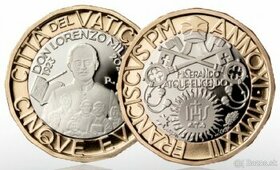 Euromince. 5€ Vatikán 2023 Proof.