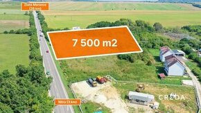 CREDA | predaj pozemok na ťahu NR - ZM, Nitra - Malanta