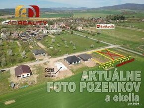 AD REALITY - Pozemok pre rodinný dom 730 m2 v obci Bačkovík