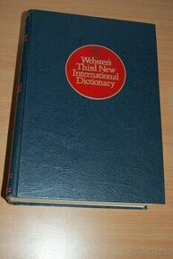 Webster Third New International Dictionary - 1