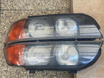 BMW e39 xenon svetlá, zadné svetlá predfl.