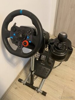 Predám Logitech G29 + radiaca páka + wheel stand