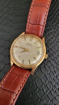 Predám vintage 14k zlaté Doxa automatic s dátumom,