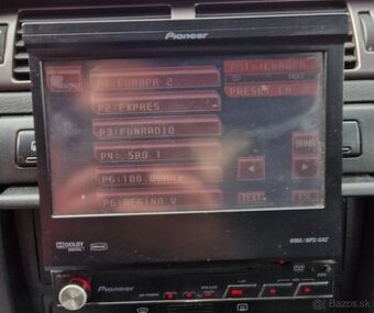 Pioneer AVH-P5100DVD dotykové rádio
