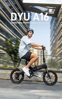 🚴♂️ Predám nový elektrický bicykel DYU A16