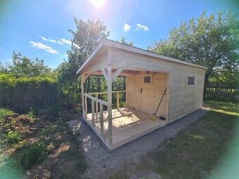 Záhradný domček 2,5x6,25 DOPRAVA ZDARMA