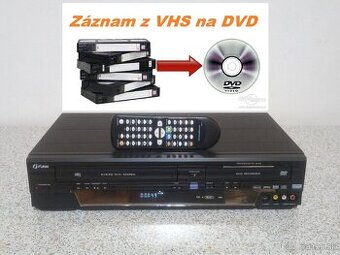 📼>>📀VHS-DVD rekordér Funai W4A-A4180DB