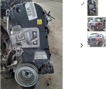 FIAT 500L 1.4 2018 predám motor 843A1000 norma EURO 6, dvere