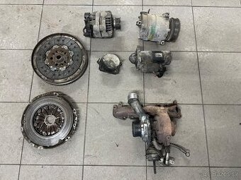 1.9JTD 1.9DiD 1.9CDTi Turbo spojka alternátor startér