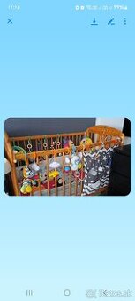 Detska drevena postielka 120x60cm