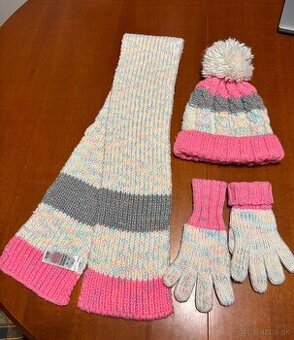 Set čiapka, šál, rukavice