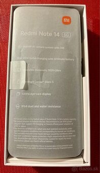 Predám mt Xiaomi Redmi 14 Note