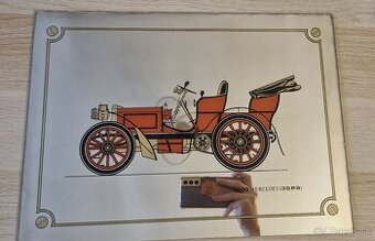 Starozitne zrkadlo mercedes