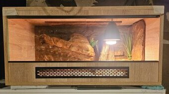 RESERVE Terárium 80x40x40 Gekončíķ nočný  Vianočna zľava