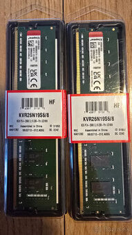Kingston DDR4 8GB 2666MHz CL19 KVR26N19S6/8
