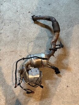 Výfuk s DPF bez katalyzátora + Adblu vstrekovač Audi A6 C7