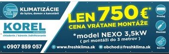 Nástenná klimatizácia