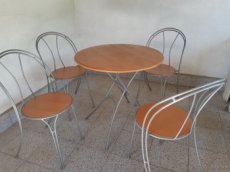 IKEA stôl a 4 stoličky ´- záhradný nábytok - 1
