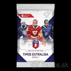 KARTICKY TIPOS EXTRALIGA 2021/2022 - 1. SÉRIA