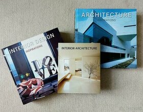 Predám knihy - architektúra a interiérový design