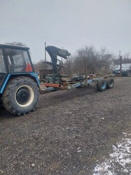 Podvozok s tandemovou napravou,vyvozka ,vyvazacka
