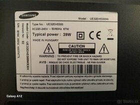 Náhradné diely na TV SAMSUNG UE32EH5300W