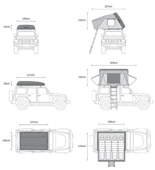 Autostan iKamper SKYCAMP 4X 3.0 NOVÝ