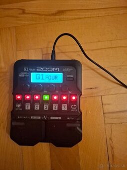 Predám gitarový multiefekt Zoom g1 four