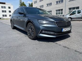 Škoda Superb 2.0 TDI DSG 147 kW – r.v. 2021, sivá metalíza