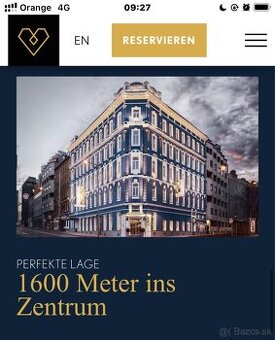 Vieden hotel blizko centra na 2 noci odstupim za polovicu