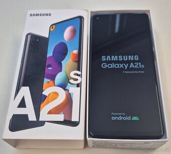 SAMSUNG Galaxy A21s - 32GB, Nabíjačka, kábel, 100%stav