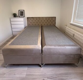 Manželská posteľ boxspring