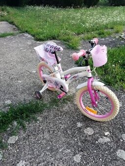 Detský dievčenský bicykel