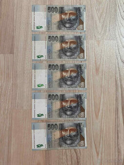 Slovenské bankovky 500 SK