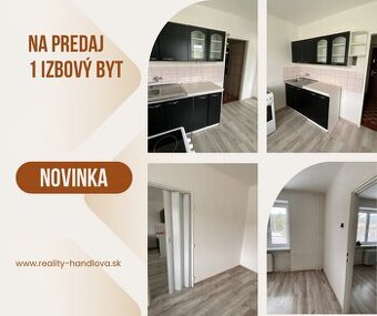 RK EXPRES- na predaj 1 izbový byt v Handlovej.