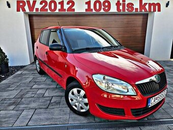 Škoda Fabia II. Facelift rv: 9/2012 iba 109 tis.km