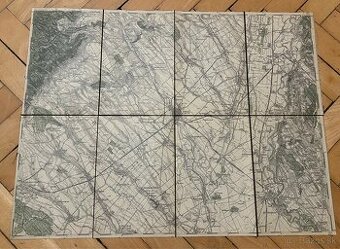 10 x mapy Slovenska, 30te roky