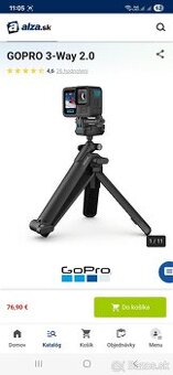 Gopro 3Way Nový.