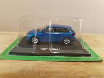 Predám model Škoda Scala v mierke 1:43 od DeAgostini.