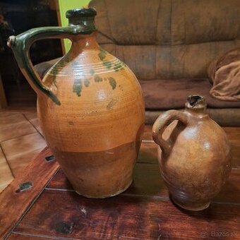 Staré hlinené demižóny - 1